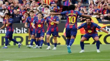 لاعب برشلونة يقترب من خوض مباراة أتلتيكو مدريد في دوري أبطال أوروبا